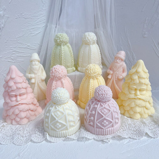 Winter knitted Hat Silicone Mold