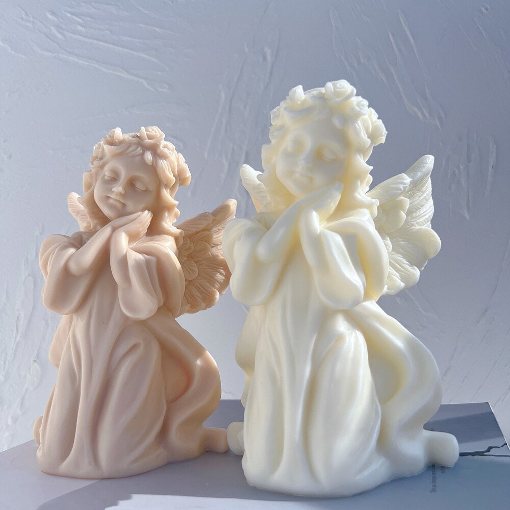 Prayer Angel Figurine Silicone Mold
