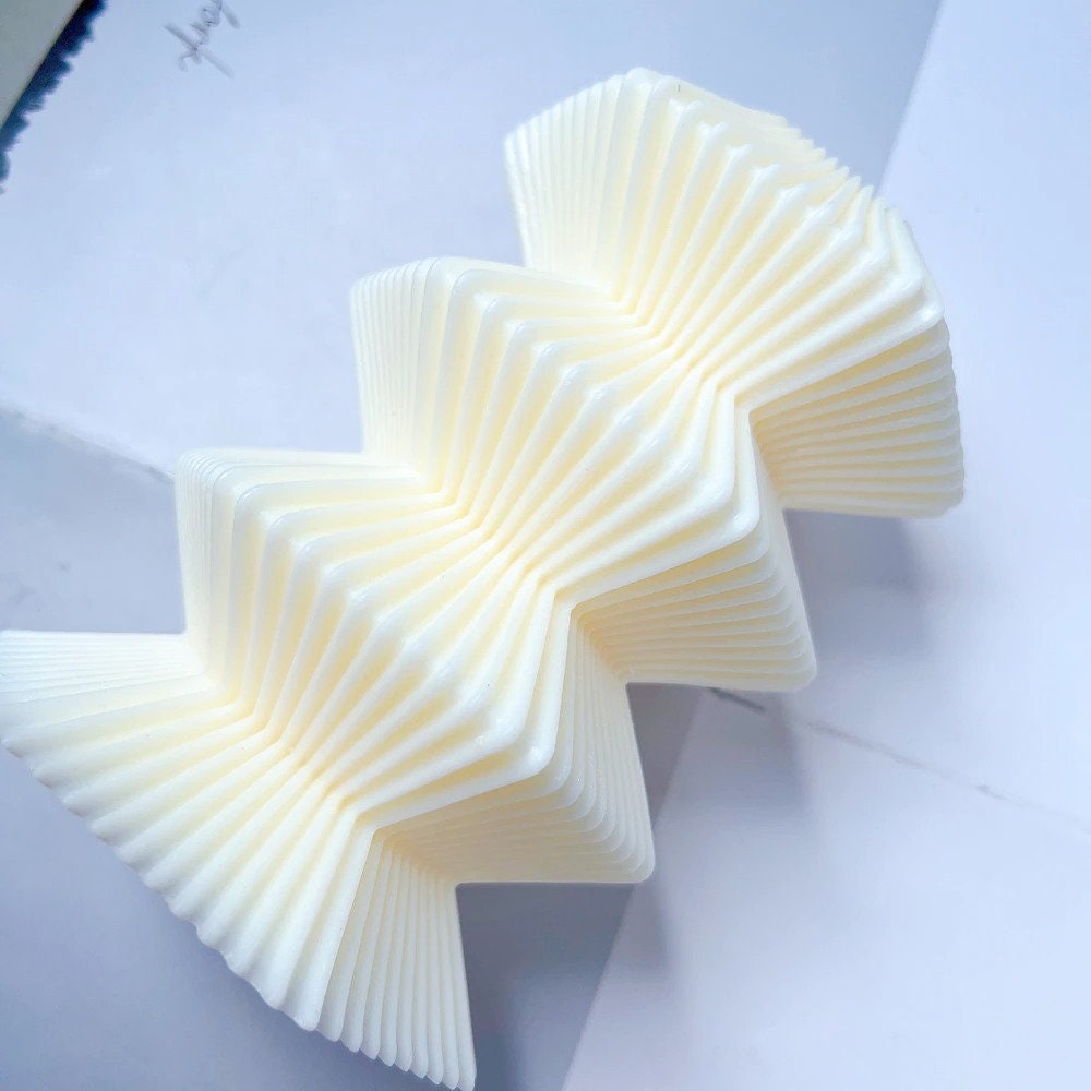 Ribbed Pillar Candle Mould
