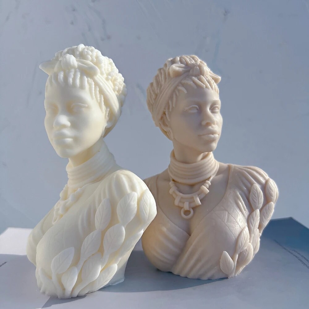 African Female Goddesst Silicone Molds | Mold