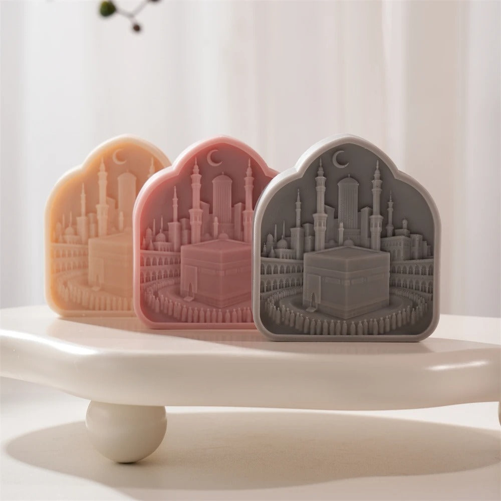 Mubarak Ramadan Decor Kaaba Candle Mold