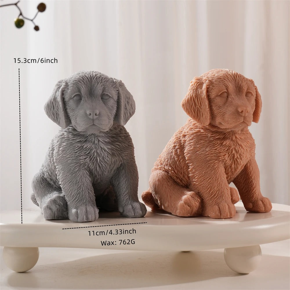 Golden Retriever Dog Candle Mold | Dog Candle Mold