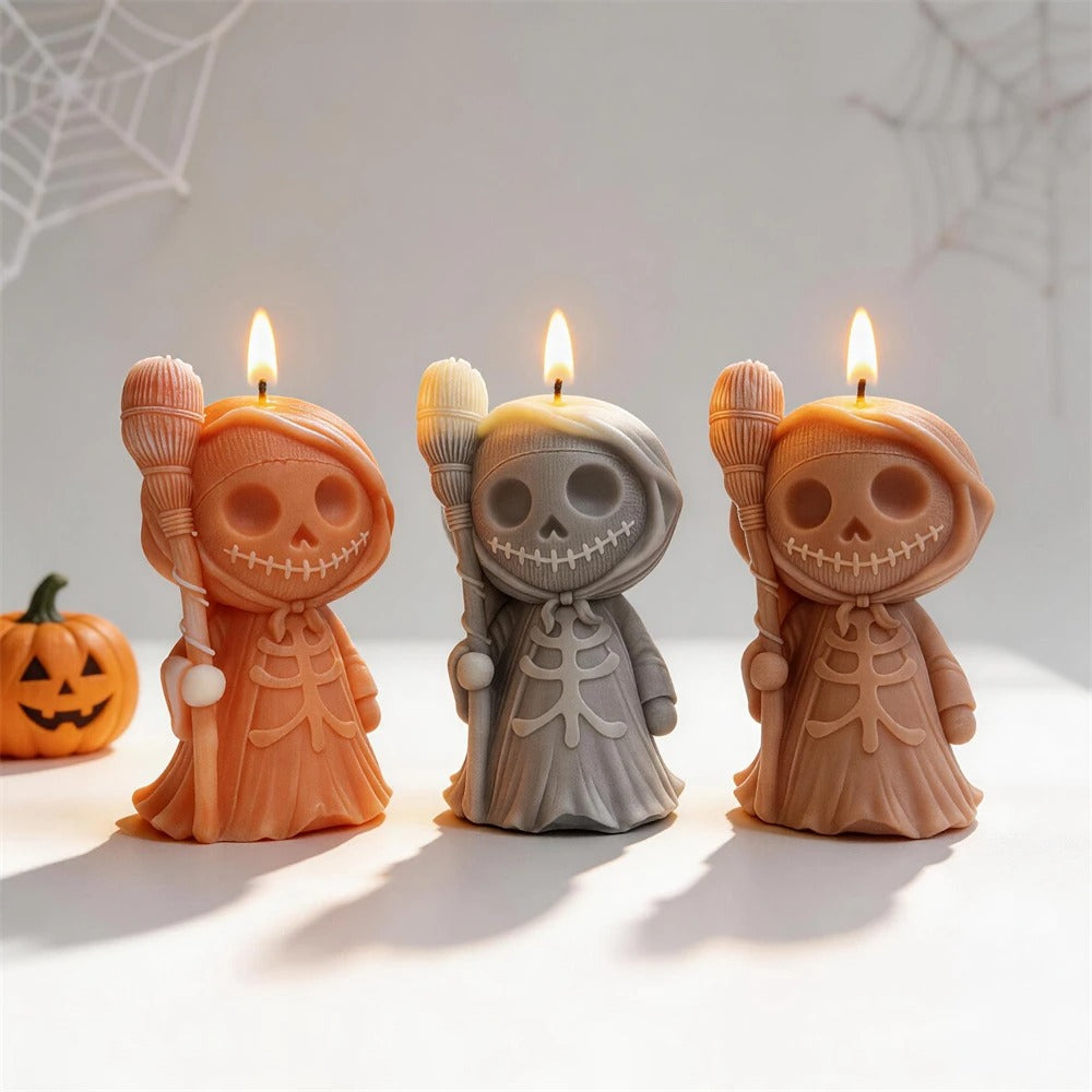 Halloween Gothic Skeleton Silicone Mold