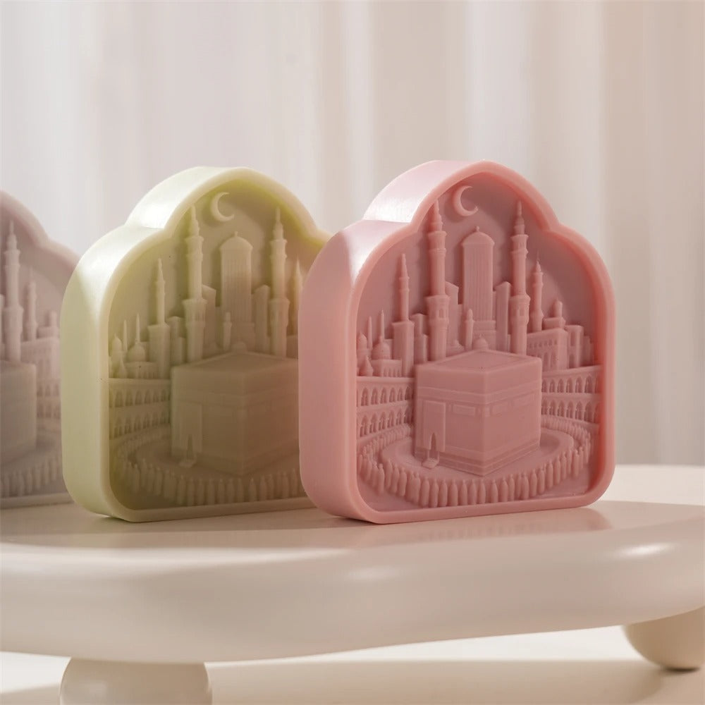 Mubarak Ramadan Decor Kaaba Candle Mold