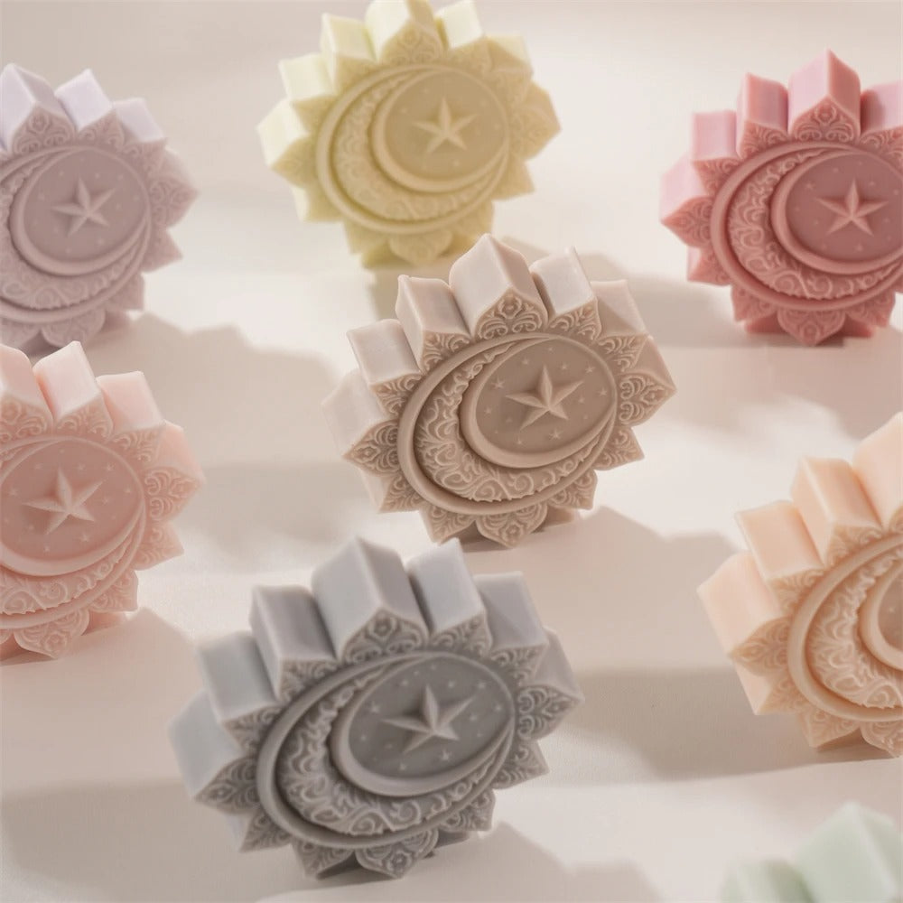 Flower Moon Ramadan Kareem Silicone Mold