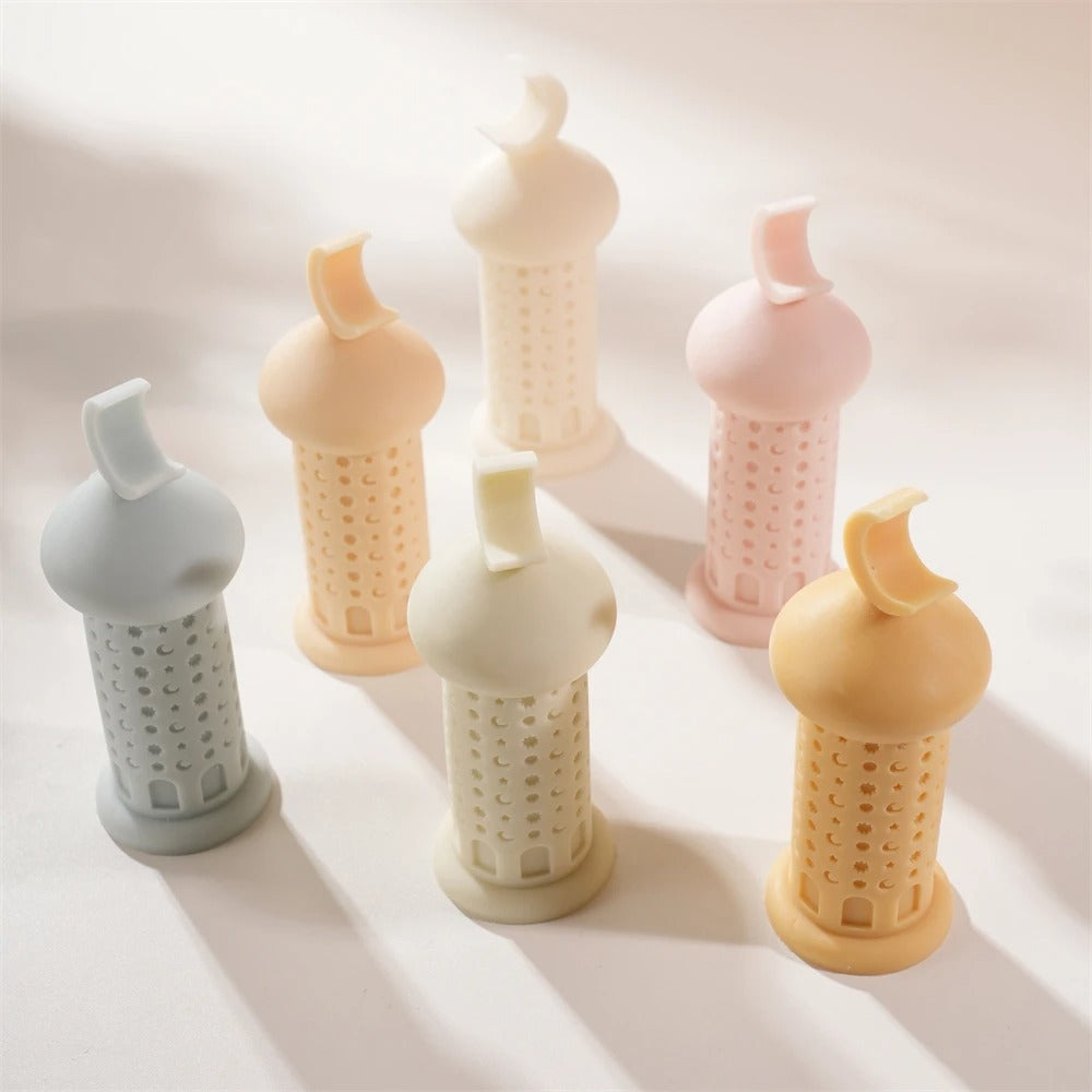 Islamic Ramadan Kareem Lantern Silicone Mold -  Candle Mold Supplies
