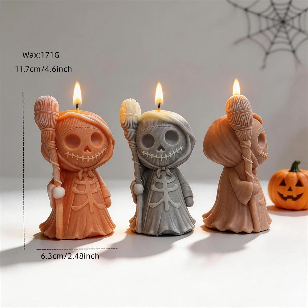 Halloween Gothic Skeleton Silicone Mold