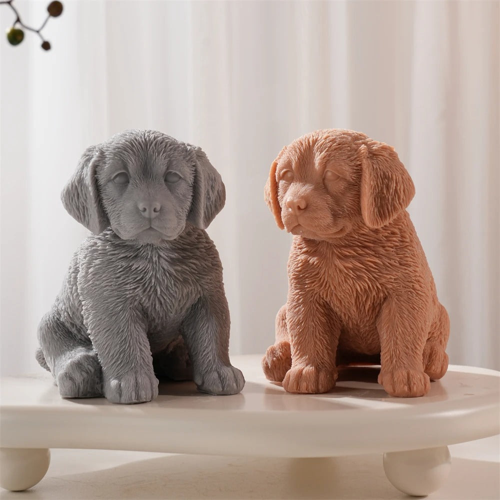 Golden Retriever Dog Candle Mold | Dog Candle Mold