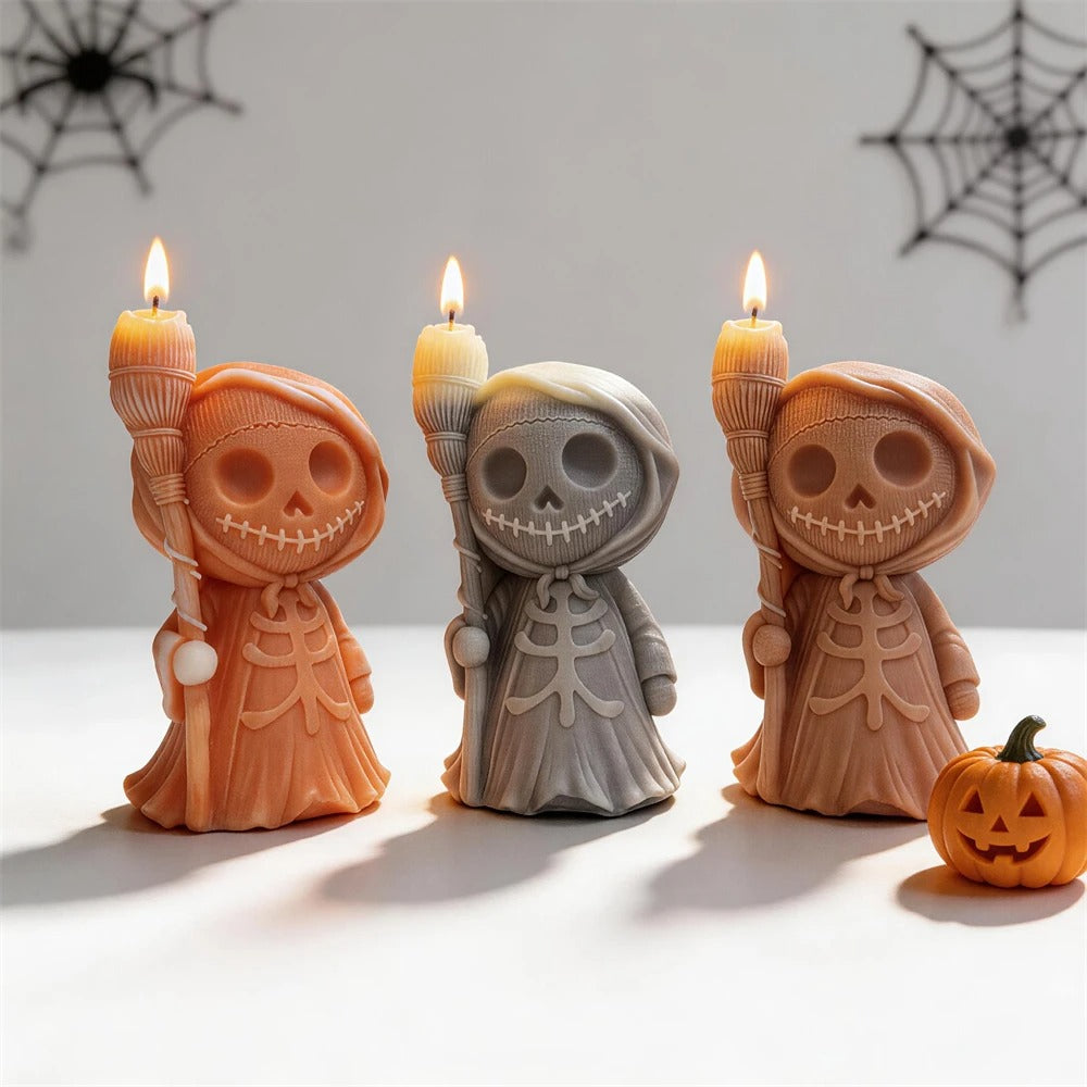 Halloween Gothic Skeleton Silicone Mold