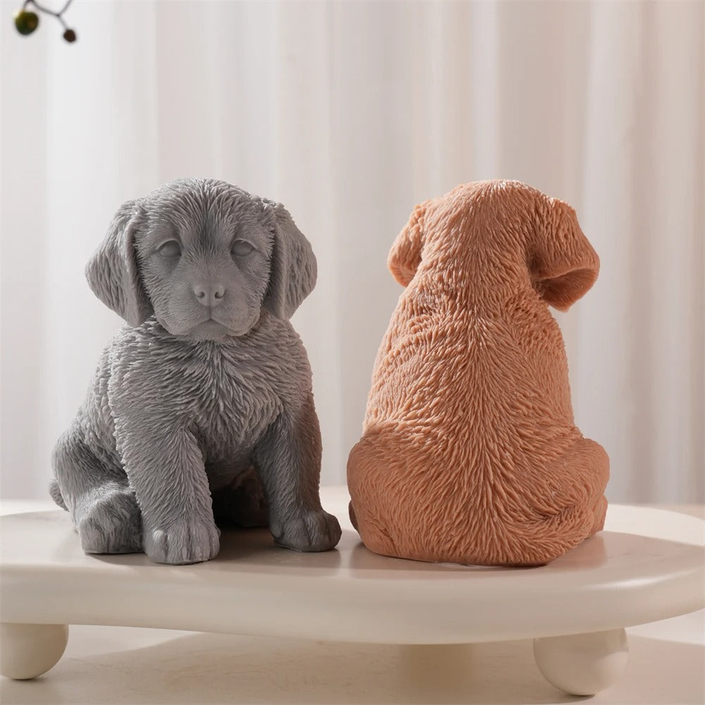 Golden Retriever Dog Candle Mold | Dog Candle Mold