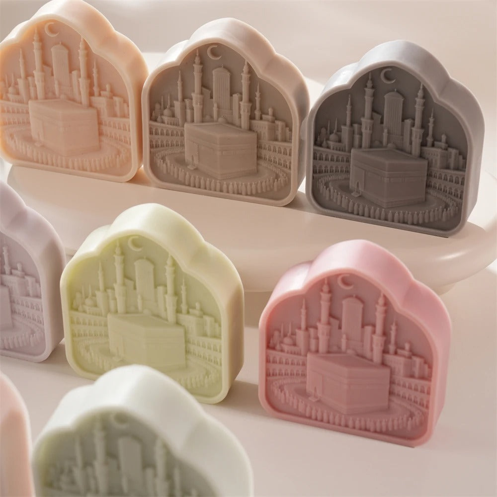 Mubarak Ramadan Decor Kaaba Candle Mold