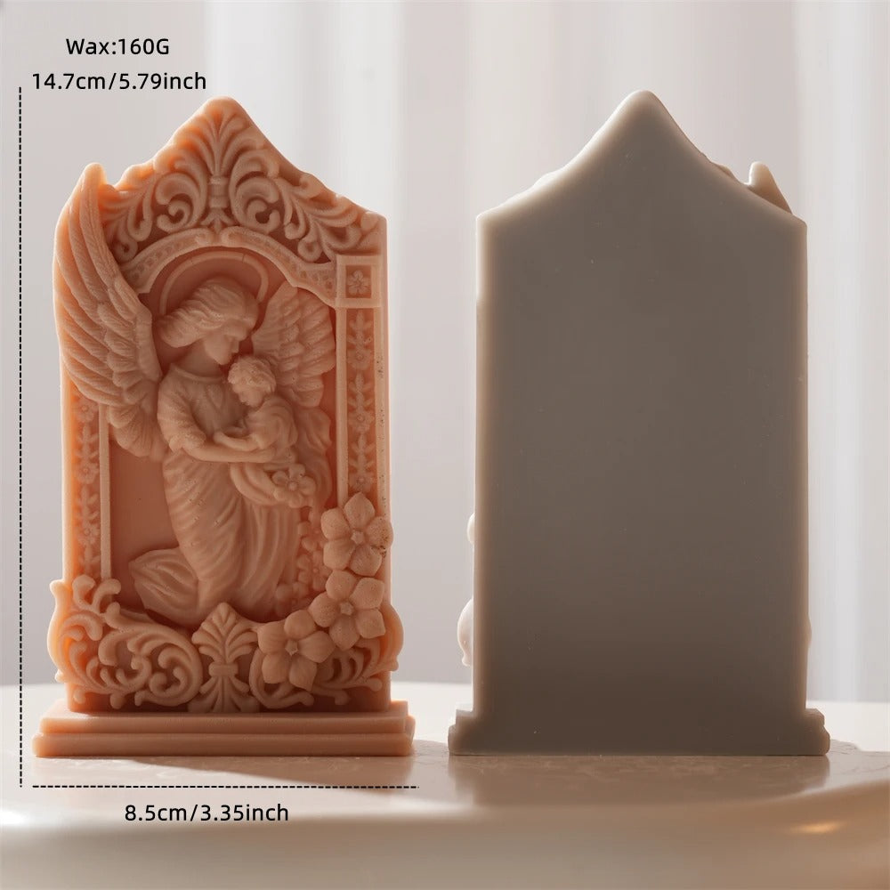 Mother and Baby Angel Silicone Mold | Angel Mold