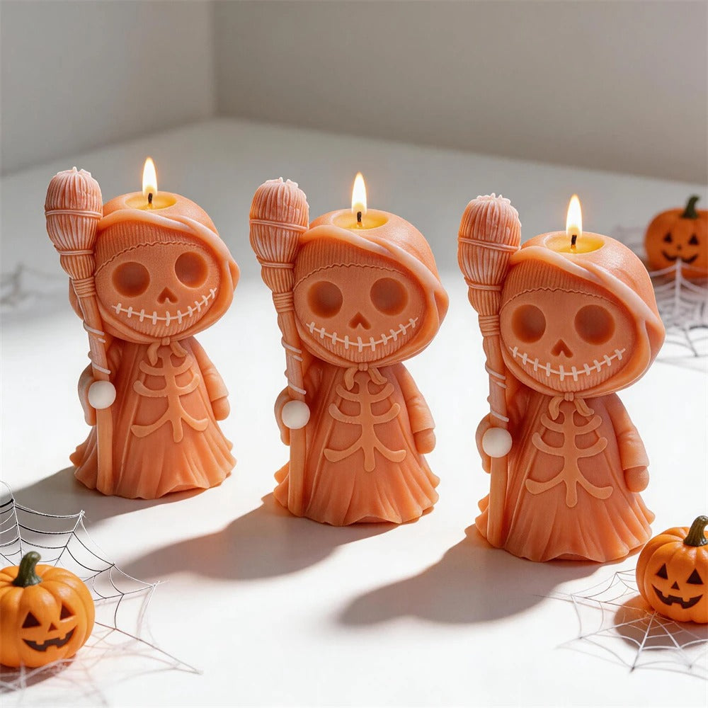 Halloween Gothic Skeleton Silicone Mold