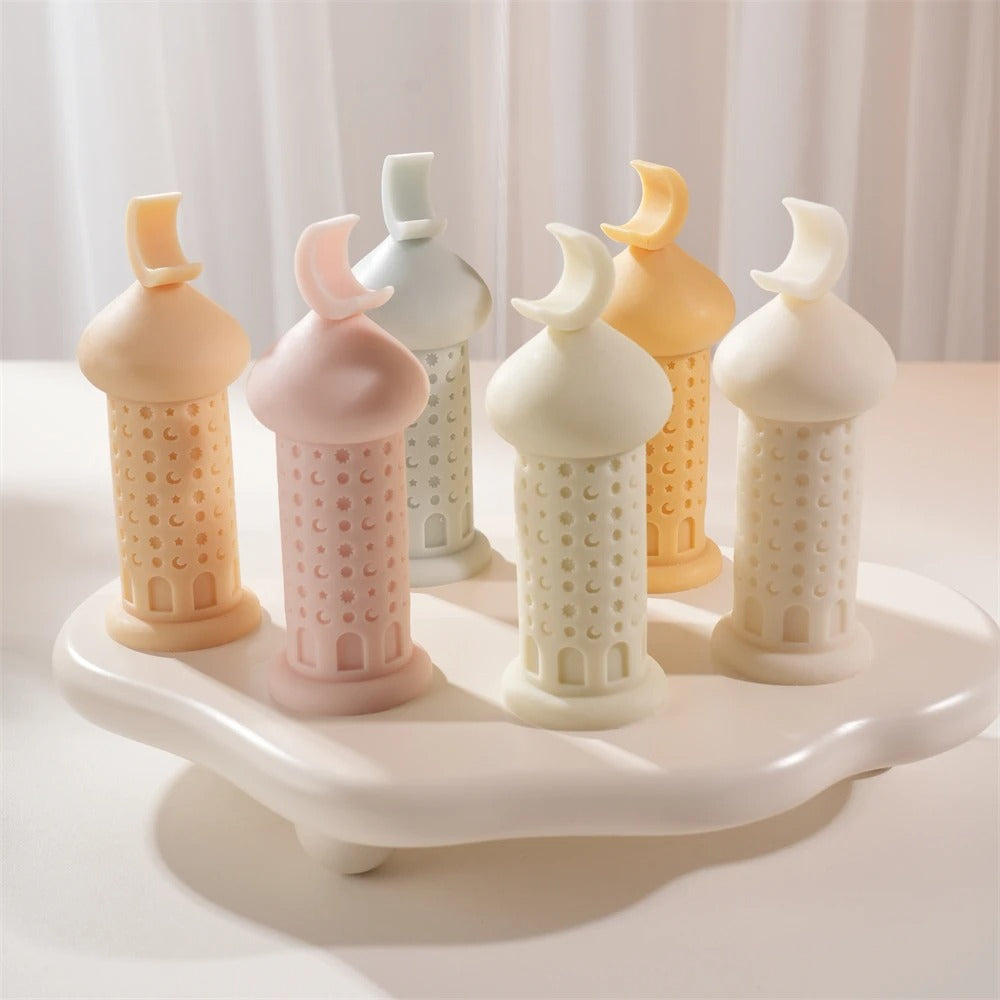 Islamic Ramadan Kareem Lantern Silicone Mold -  Candle Mold Supplies