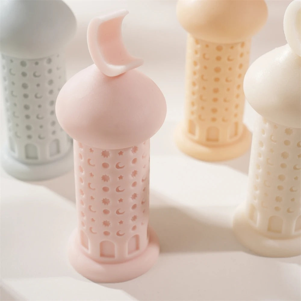 Islamic Ramadan Kareem Lantern Silicone Mold -  Candle Mold Supplies