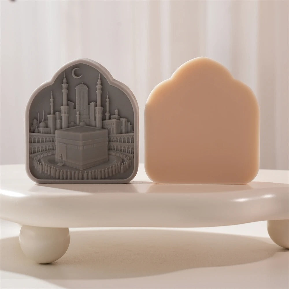 Mubarak Ramadan Decor Kaaba Candle Mold