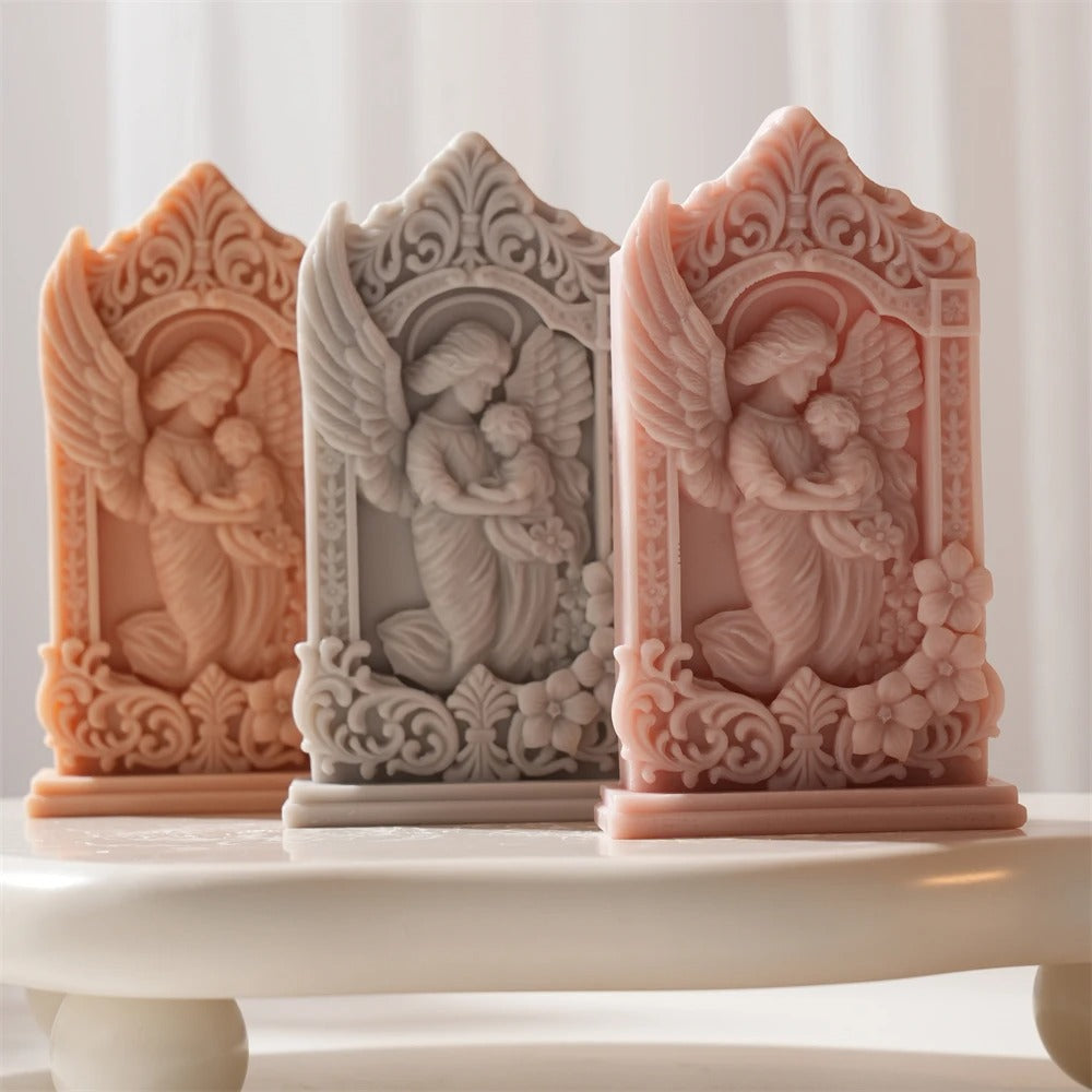 Mother and Baby Angel Silicone Mold | Angel Mold