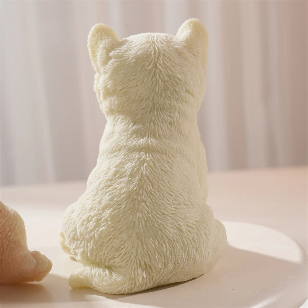 Shiba Inu Dog Silicone Mold | Dog Candle Mold