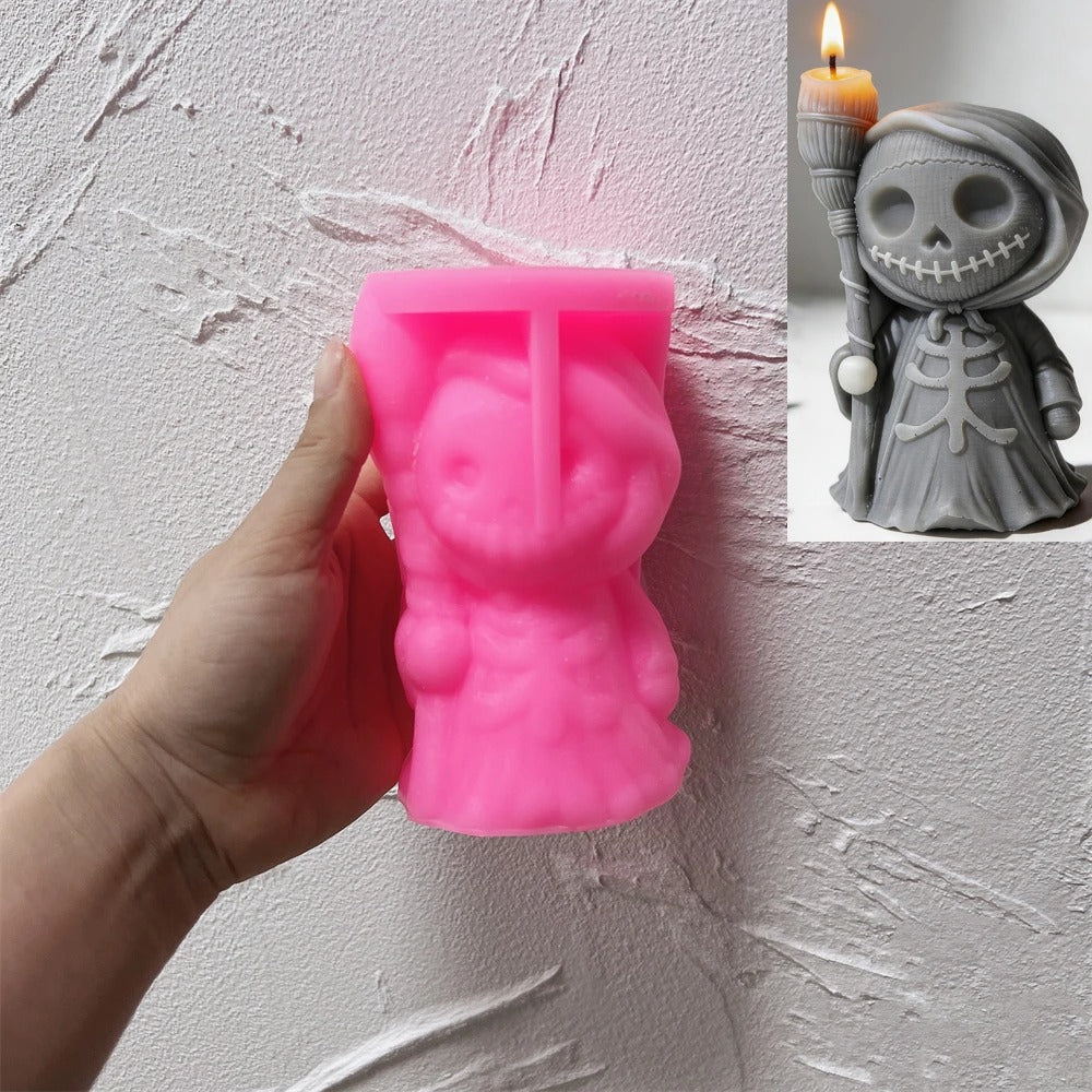 Halloween Gothic Skeleton Silicone Mold