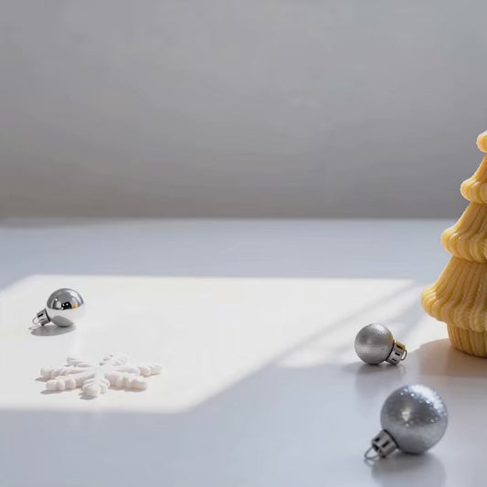 Knit Christmas Tree Silicone Candle Mold
